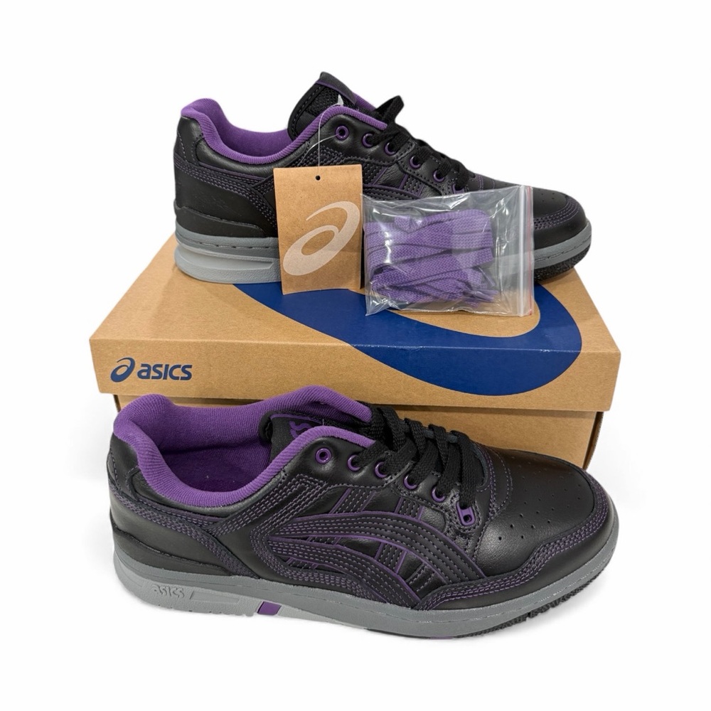 Asics Sportstyle EX89 x Needles Japan Black Purple US Size 9.5 New with box